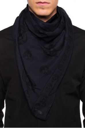 Scarf with skull motif, zdjęcie 2 Scarf with skull motif od Alexander McQueen